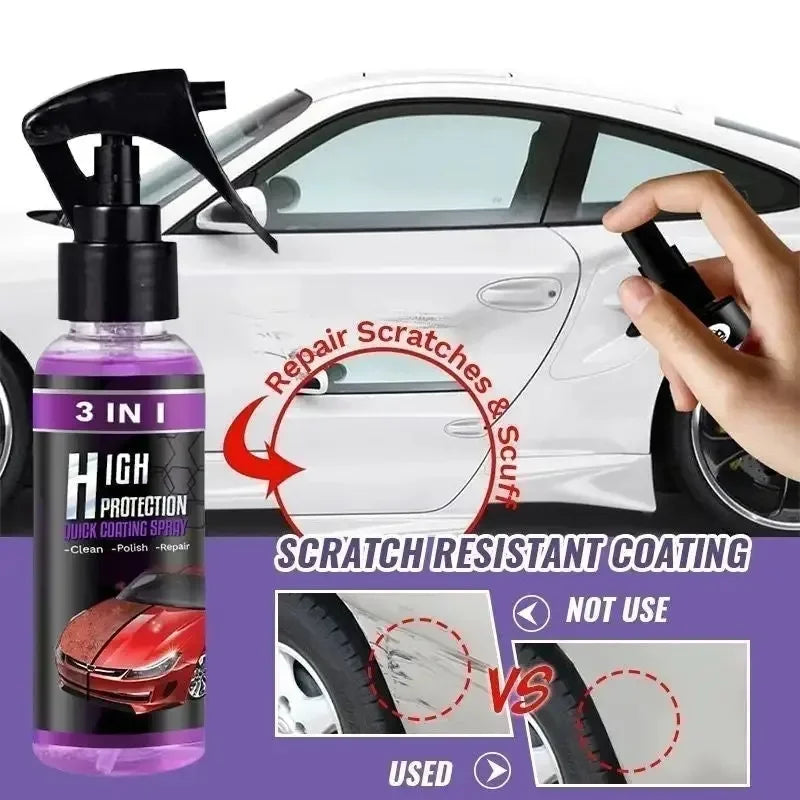 30/100ml SHINE ARMOR Fortify Quick Coat Ceramic Coating Car Wax Polish