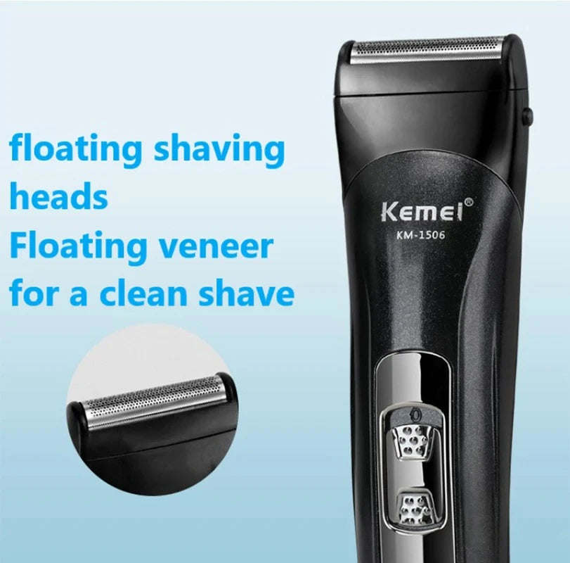 Kemei KM-1506 3 in 1 Electric Shaver USB Charging Hair trimmer