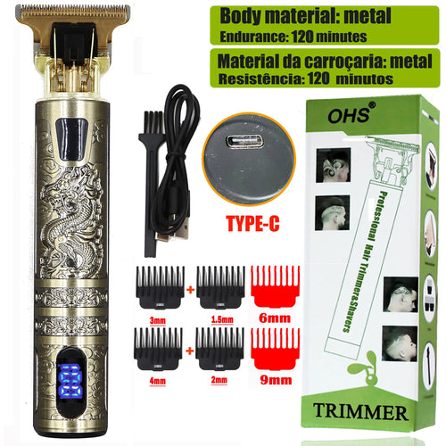 Tondeuse Dragon Vintage T9 Cordless Professional Hair Clippers