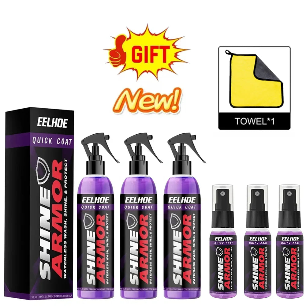 30/100ml SHINE ARMOR Fortify Quick Coat Ceramic Coating Car Wax Polish