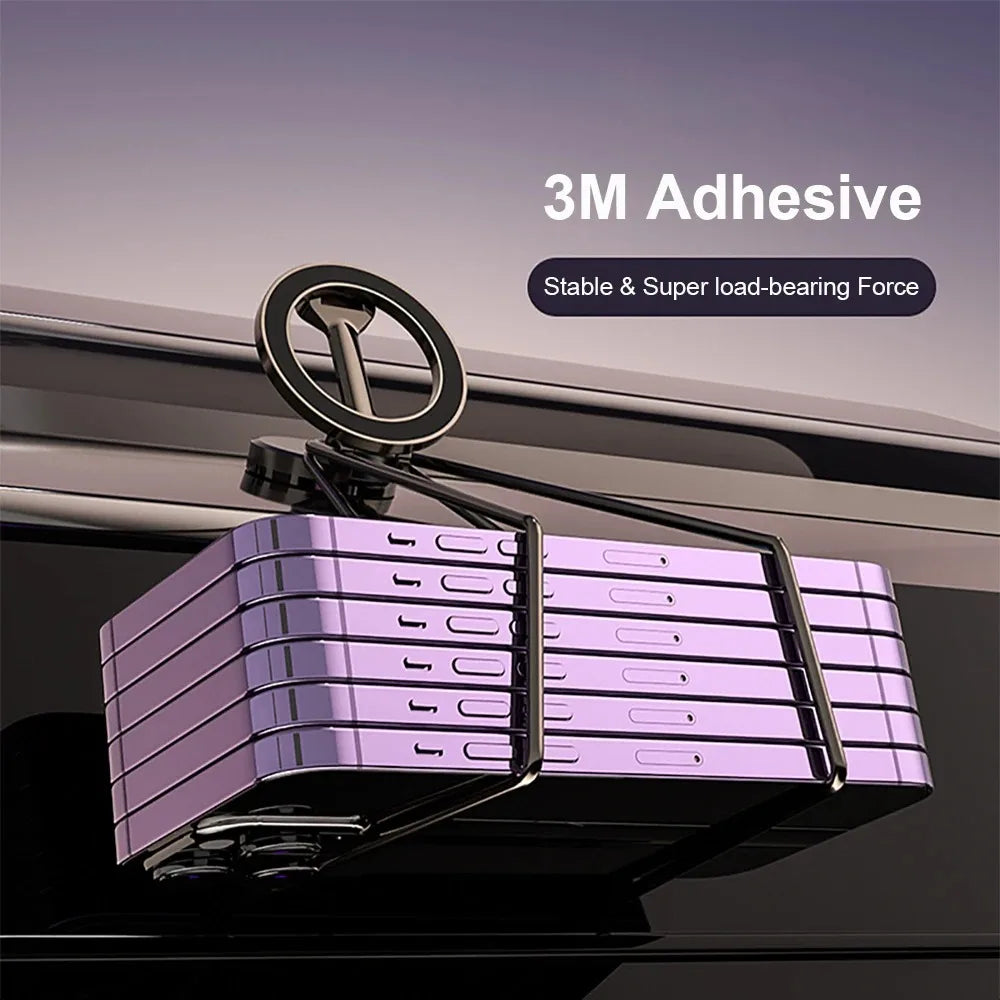 Magnetic Magsafe Car Phone Holder For Vehicles Mobile Support For  Car