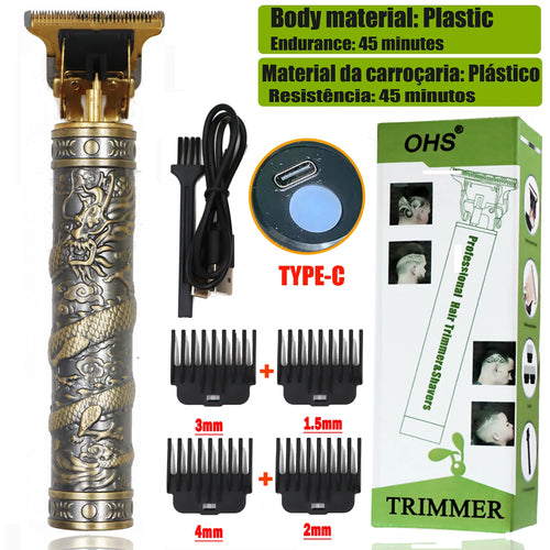 Tondeuse Dragon Vintage T9 Cordless Professional Hair Clippers