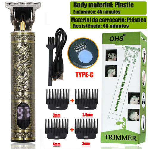 Tondeuse Dragon Vintage T9 Cordless Professional Hair Clippers