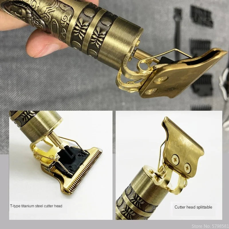 Tondeuse Dragon Vintage T9 Cordless Professional Hair Clippers
