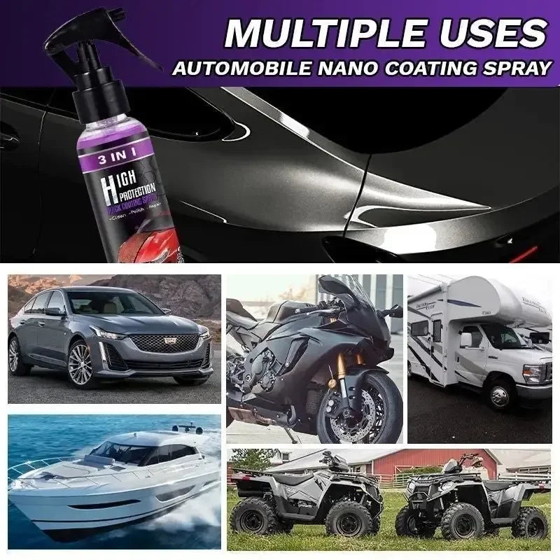 30/100ml SHINE ARMOR Fortify Quick Coat Ceramic Coating Car Wax Polish