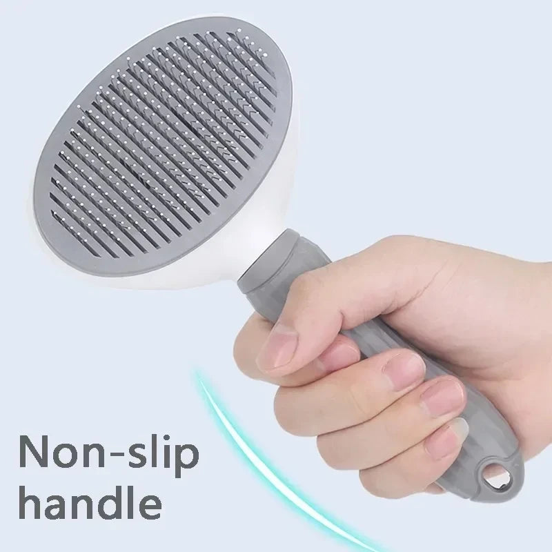Pet Dog Brush Cat Comb Self Cleaning Pet Hair Remover Brush For Dogs