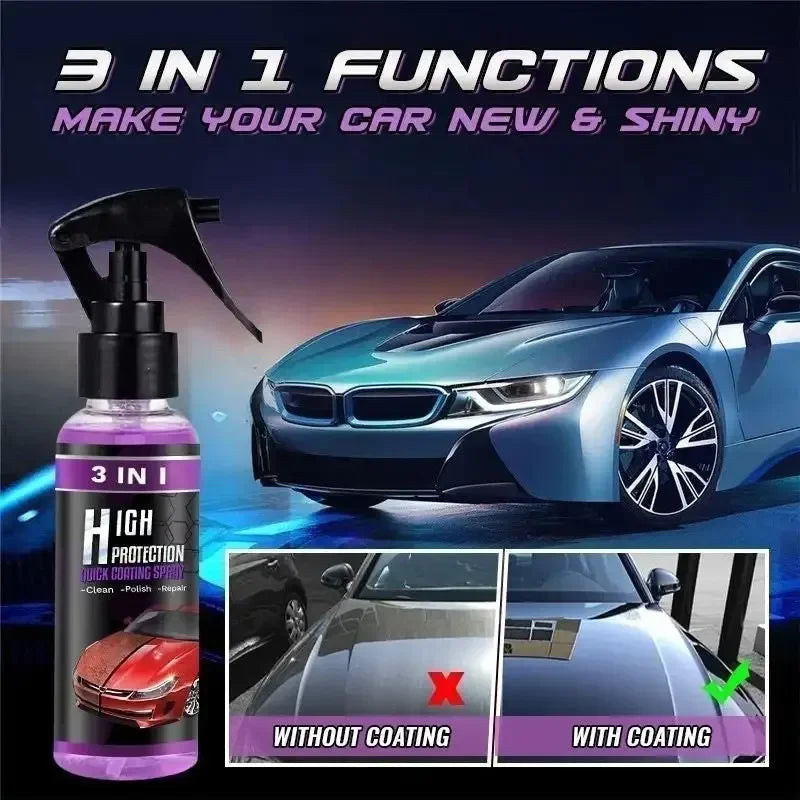 30/100ml SHINE ARMOR Fortify Quick Coat Ceramic Coating Car Wax Polish